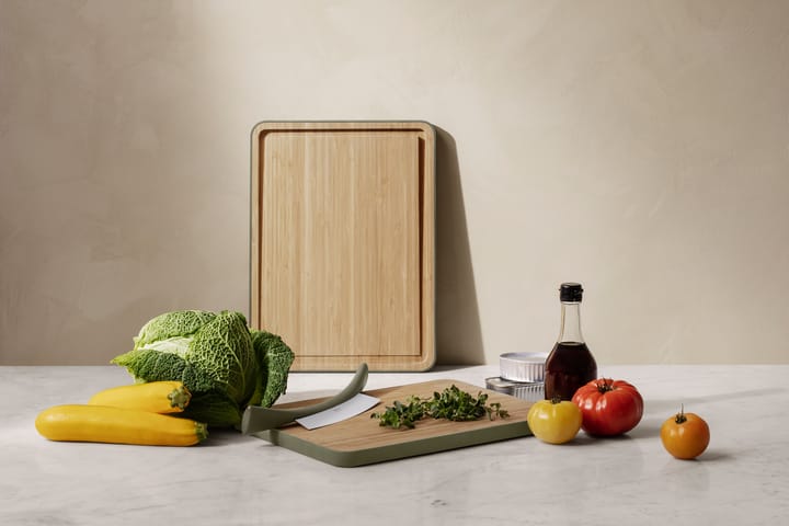 Planche à découper en bambou avec gouttière Green tool, 39x28 cm Eva Solo