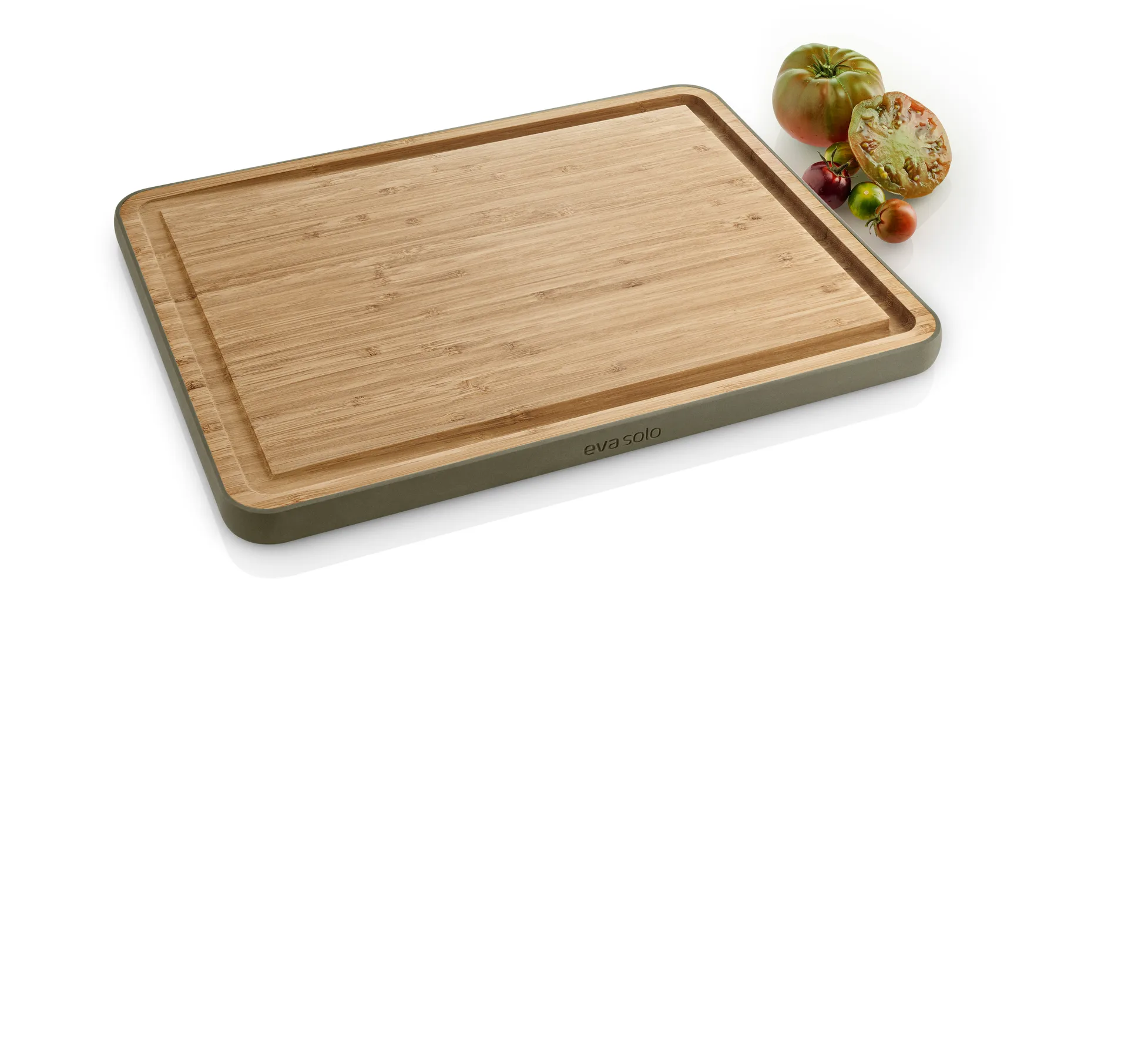 Planche à découper en bambou avec gouttière Green tool, 39x28 cm Eva Solo