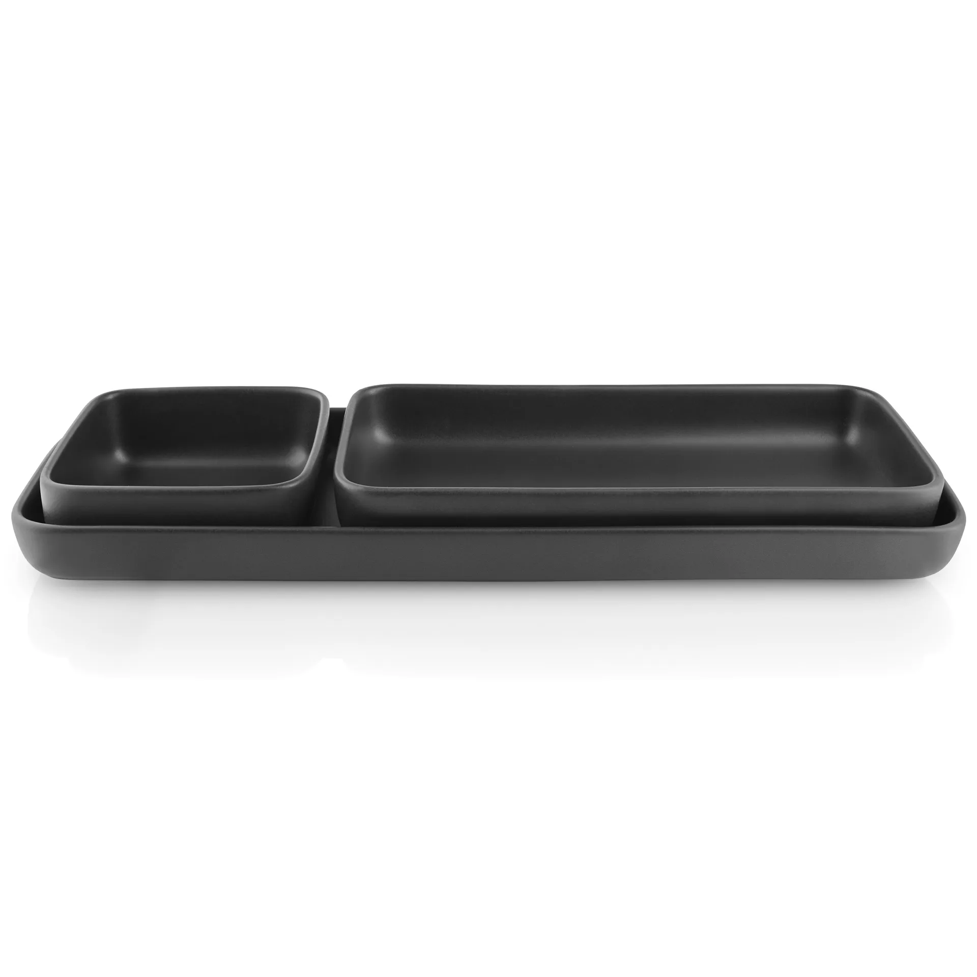 Plat à service Nordic Kitchen 13x37 cm, Noir Eva Solo