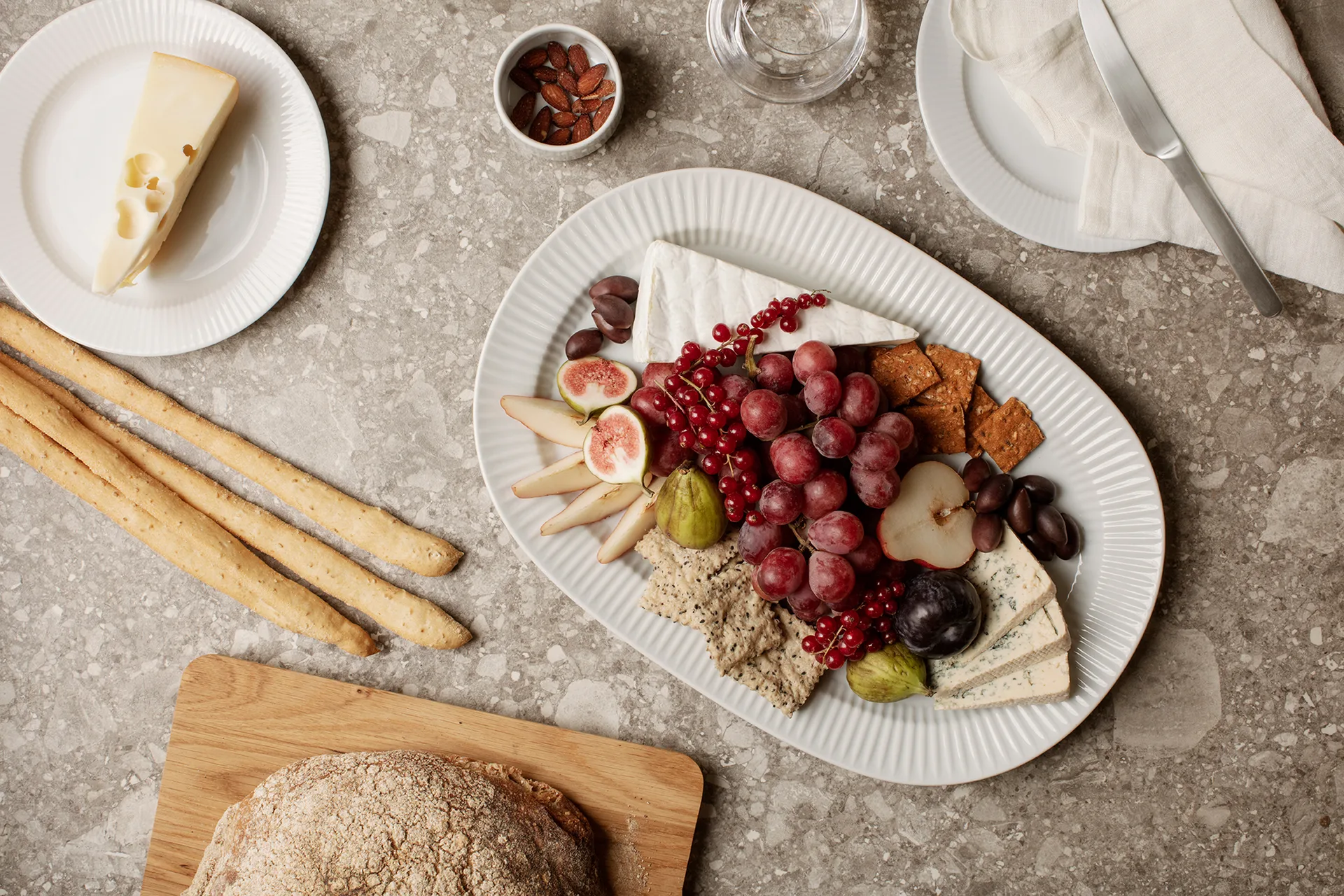 Plat de service Eva Trio Legio Nova 29x42 cm, Blanc Eva Solo