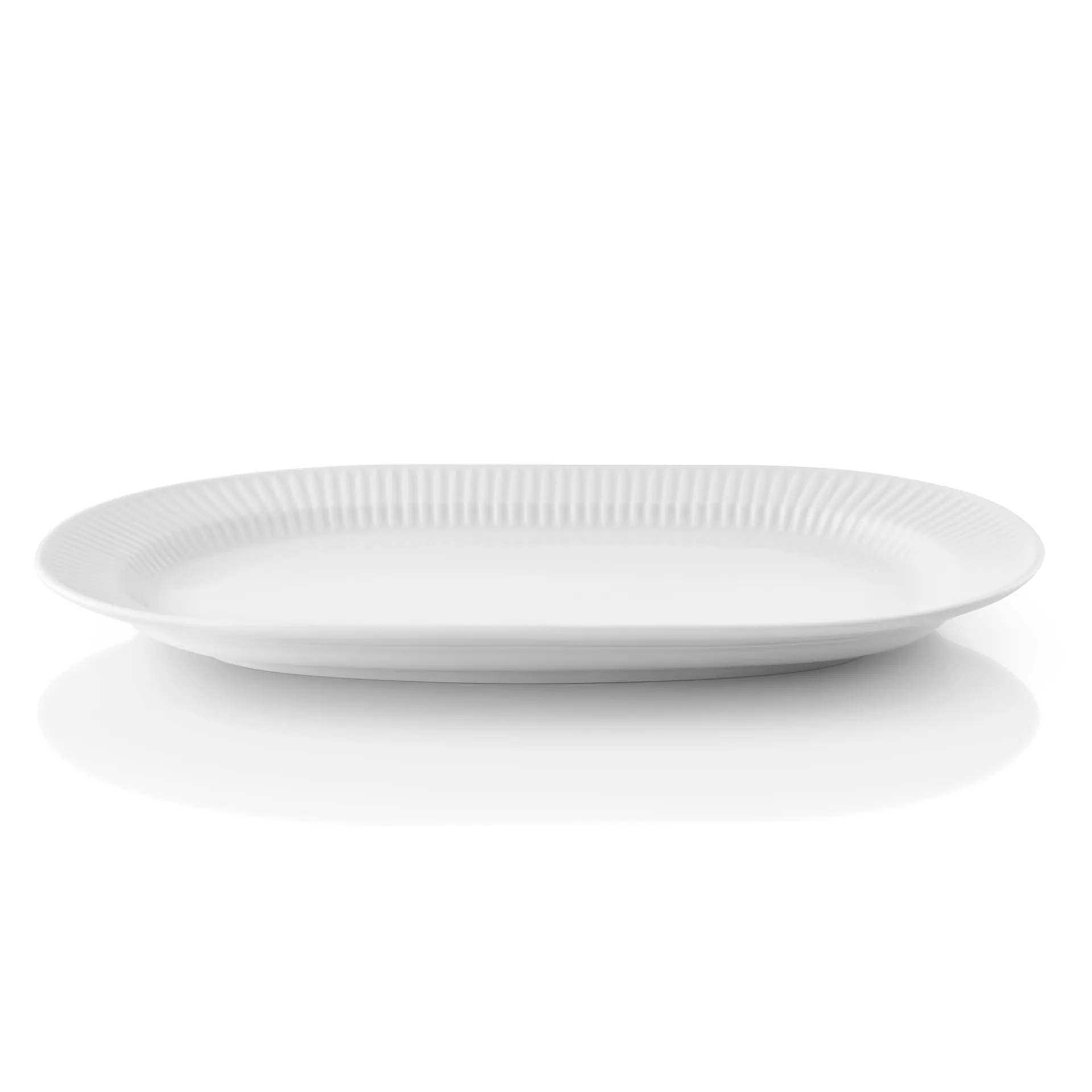 Plat de service Eva Trio Legio Nova ovale, blanc Eva Solo