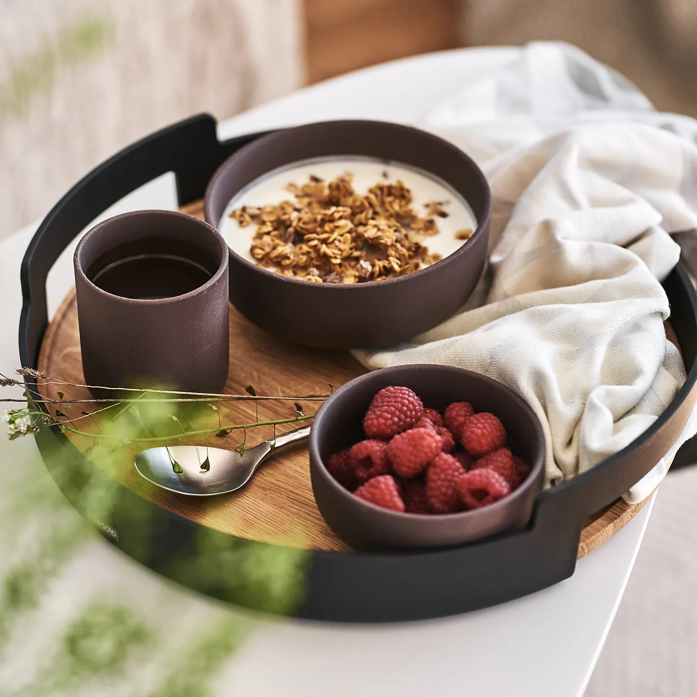 Plateau de service Nordic Kitchen, Ø35 cm Eva Solo