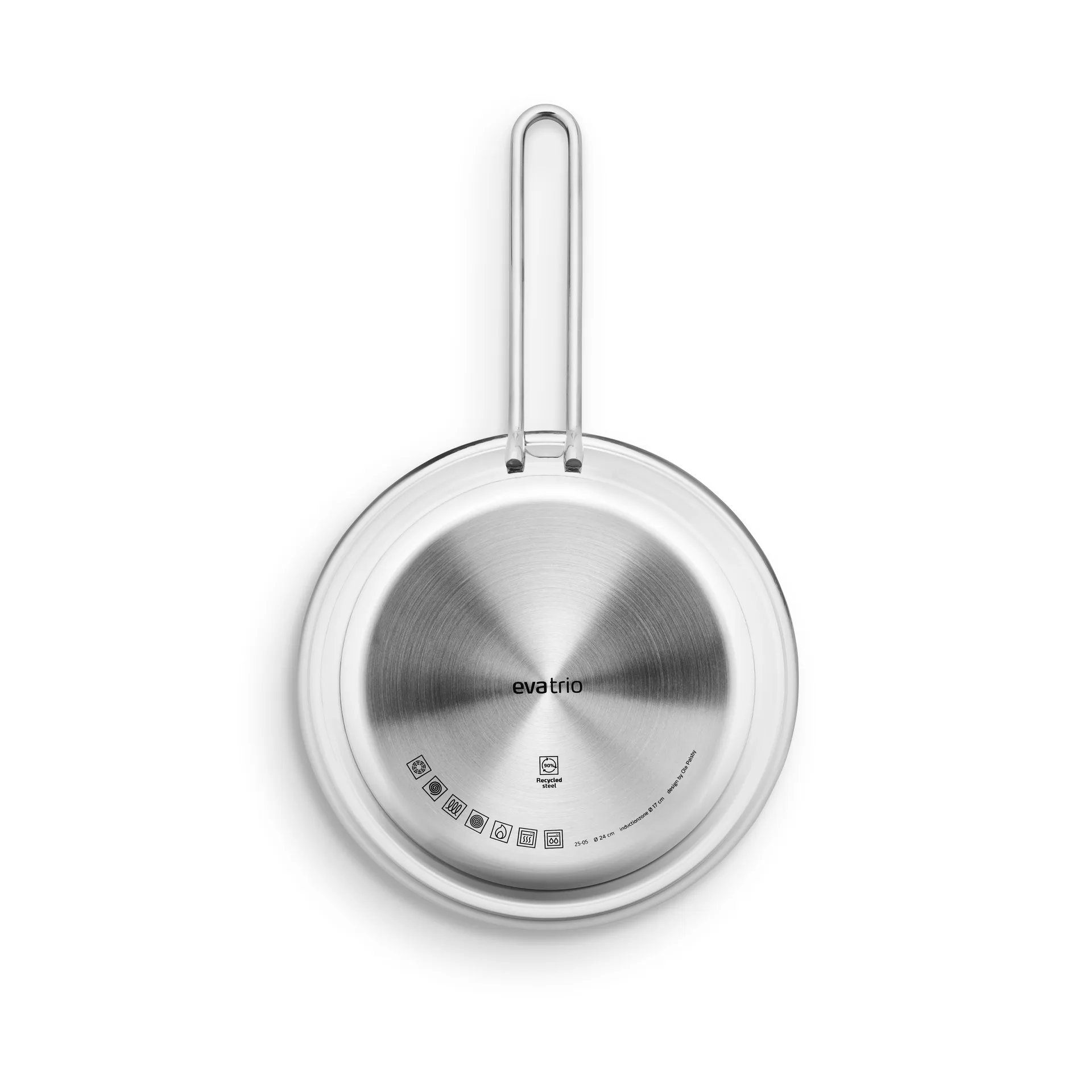 Poêle Eva Solo Steel Base, Acier inoxydable, Ø24 cm Eva Solo