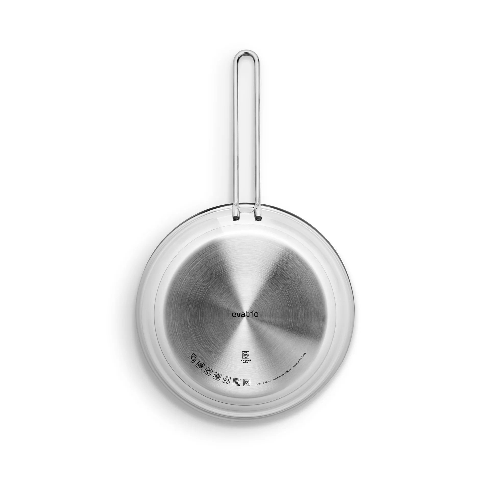 Poêle Eva Solo Steel Base, Acier inoxydable, Ø28 cm Eva Solo