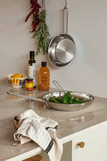 Poêle Eva Solo Steel Base - Acier inoxydable, Ø28 cm - Eva Solo
