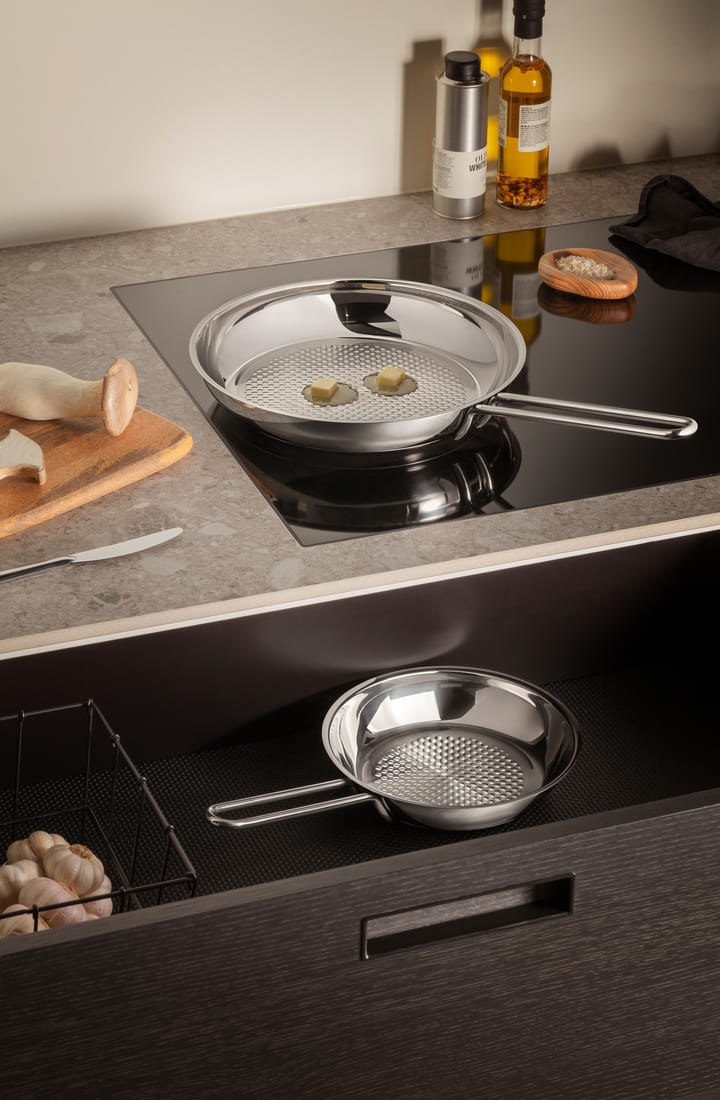 Poêle Eva Trio Stainless Steel Honeycomb, 28 cm Eva Solo