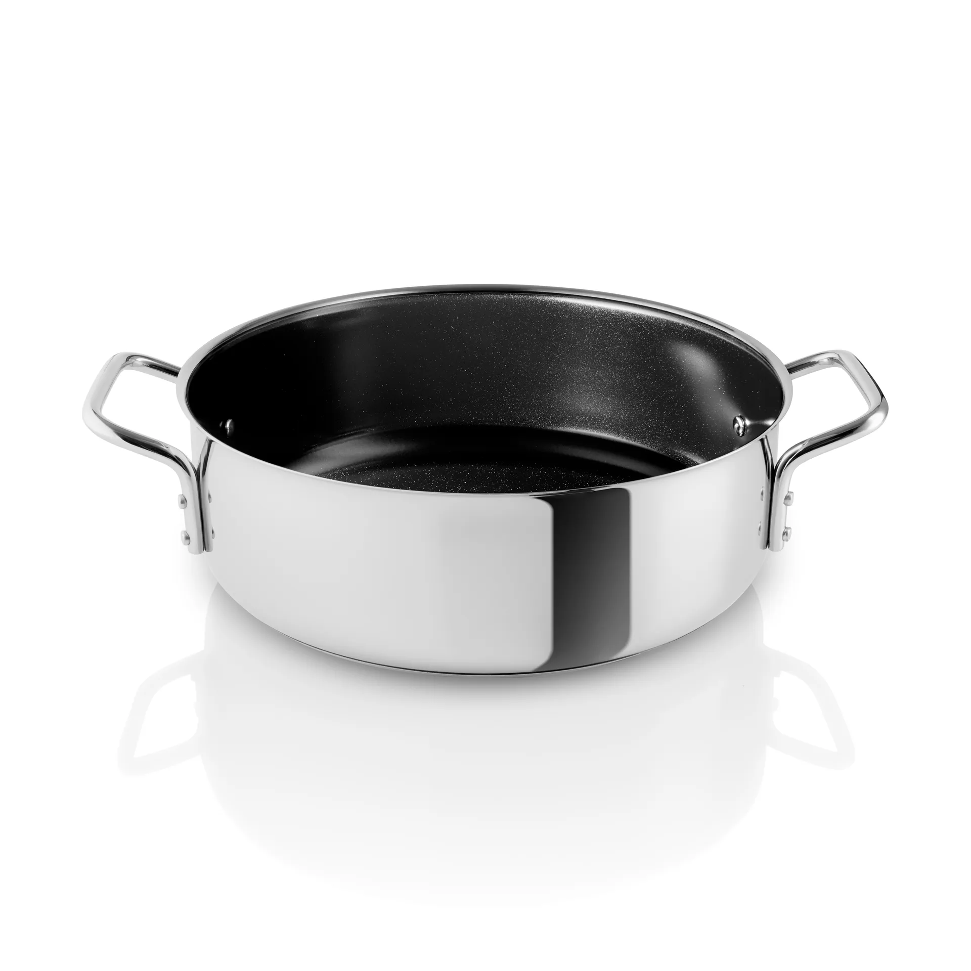 Poêle sauteuse en céramique Eva Trio Stainless Steel Slip-Let, 3,5 l Eva Solo