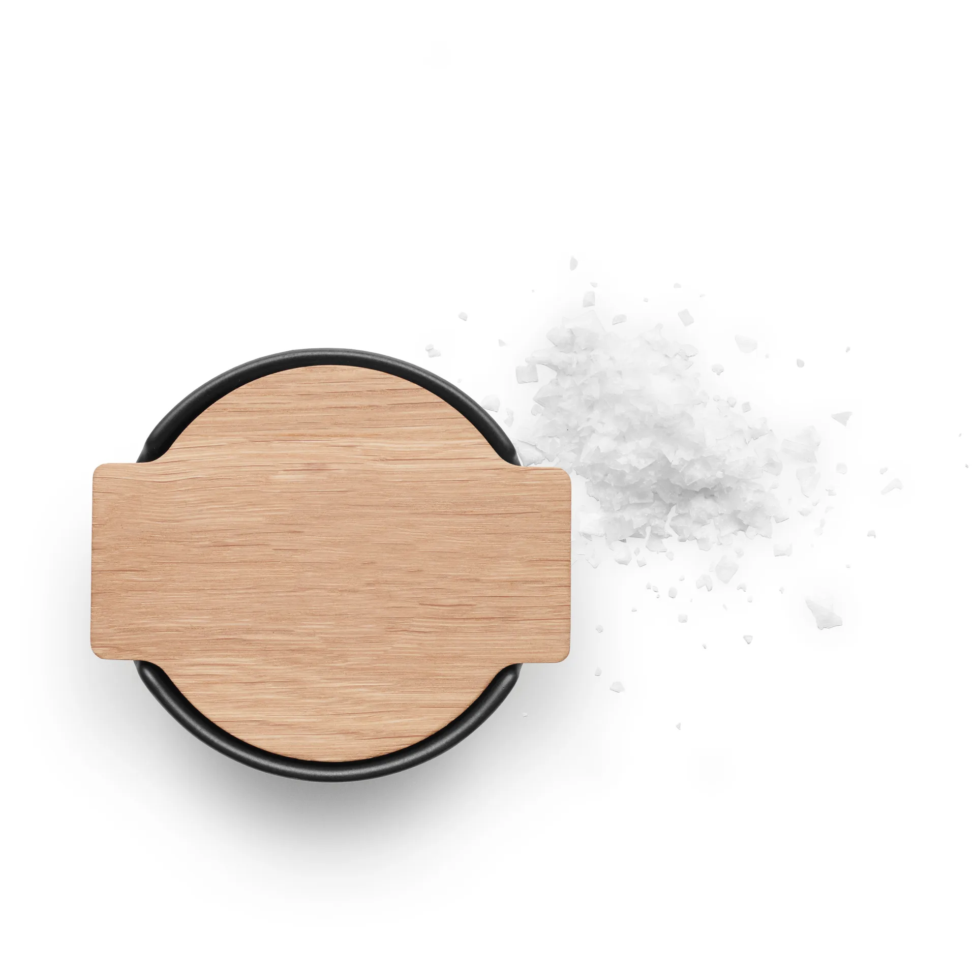 Pot à sel avec couvercle Nordic Kitchen, Noir Eva Solo