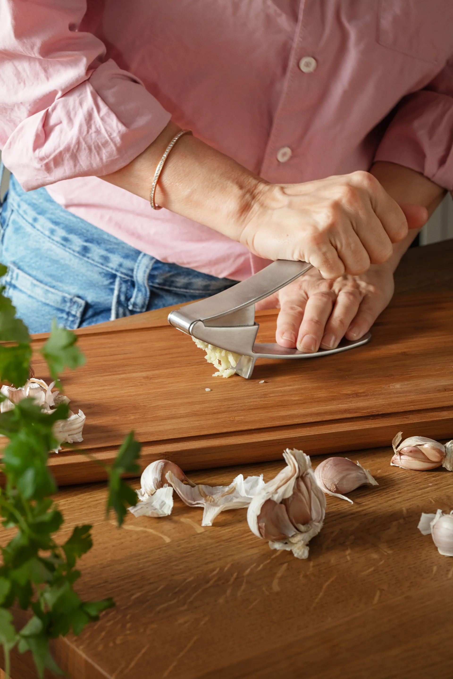 Presse-ail Eva Solo  , Brushed steel Eva Solo