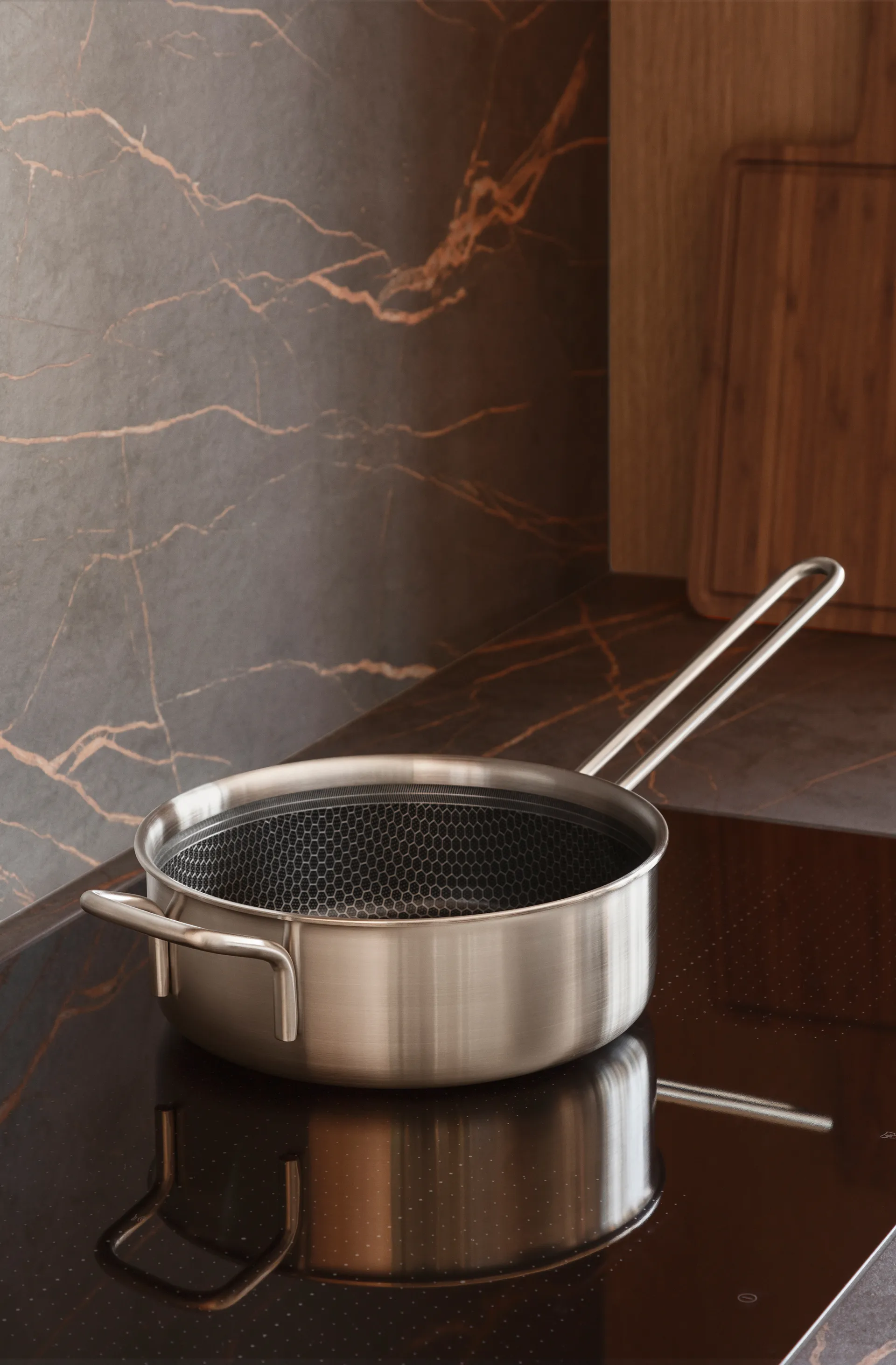 Sauteuse multi-fonctions Mosaic Slip-Let Eva Trio  , 24 cm Eva Solo