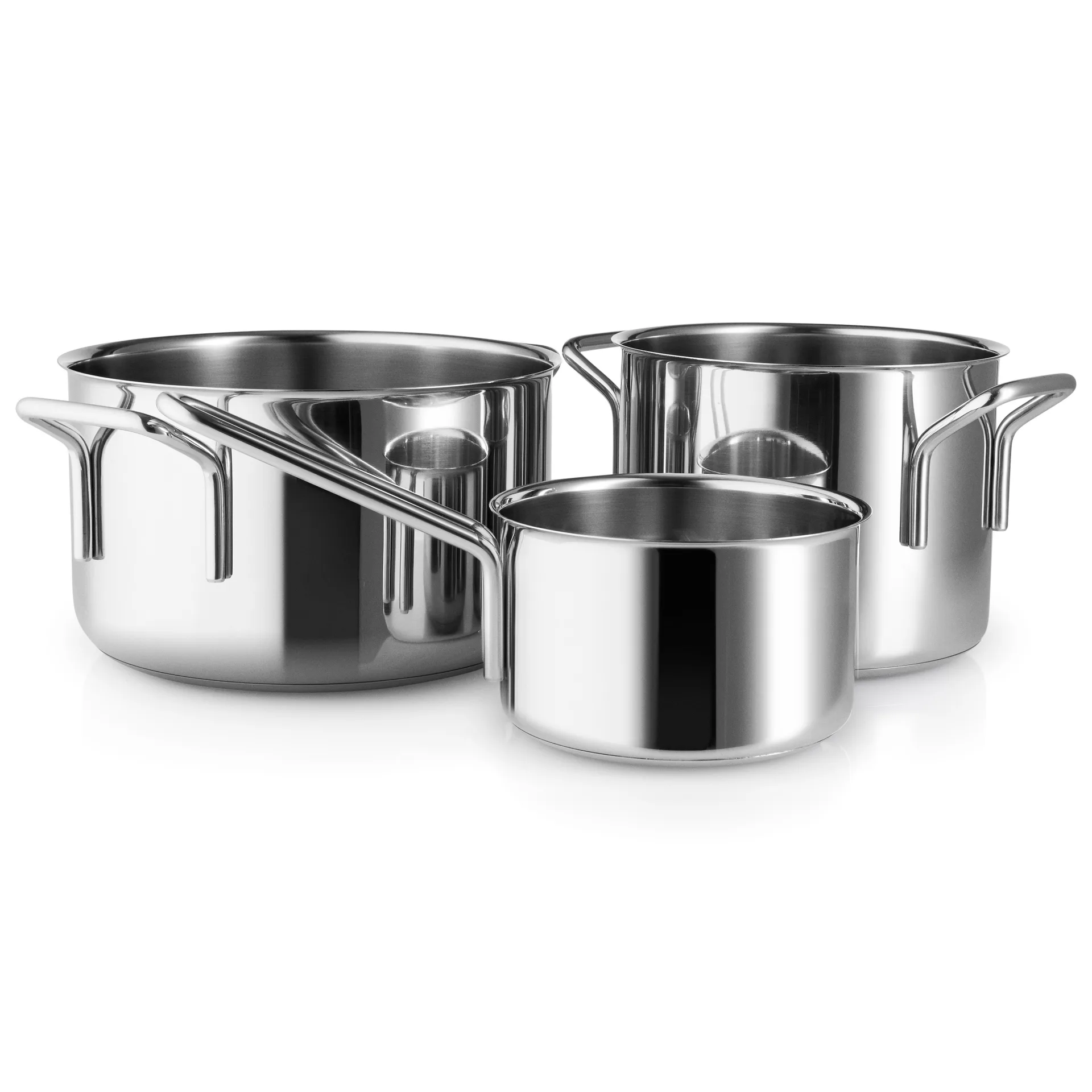 Set de casseroles Eva Trio 3 Pièces, Acier inoxydable Eva Solo