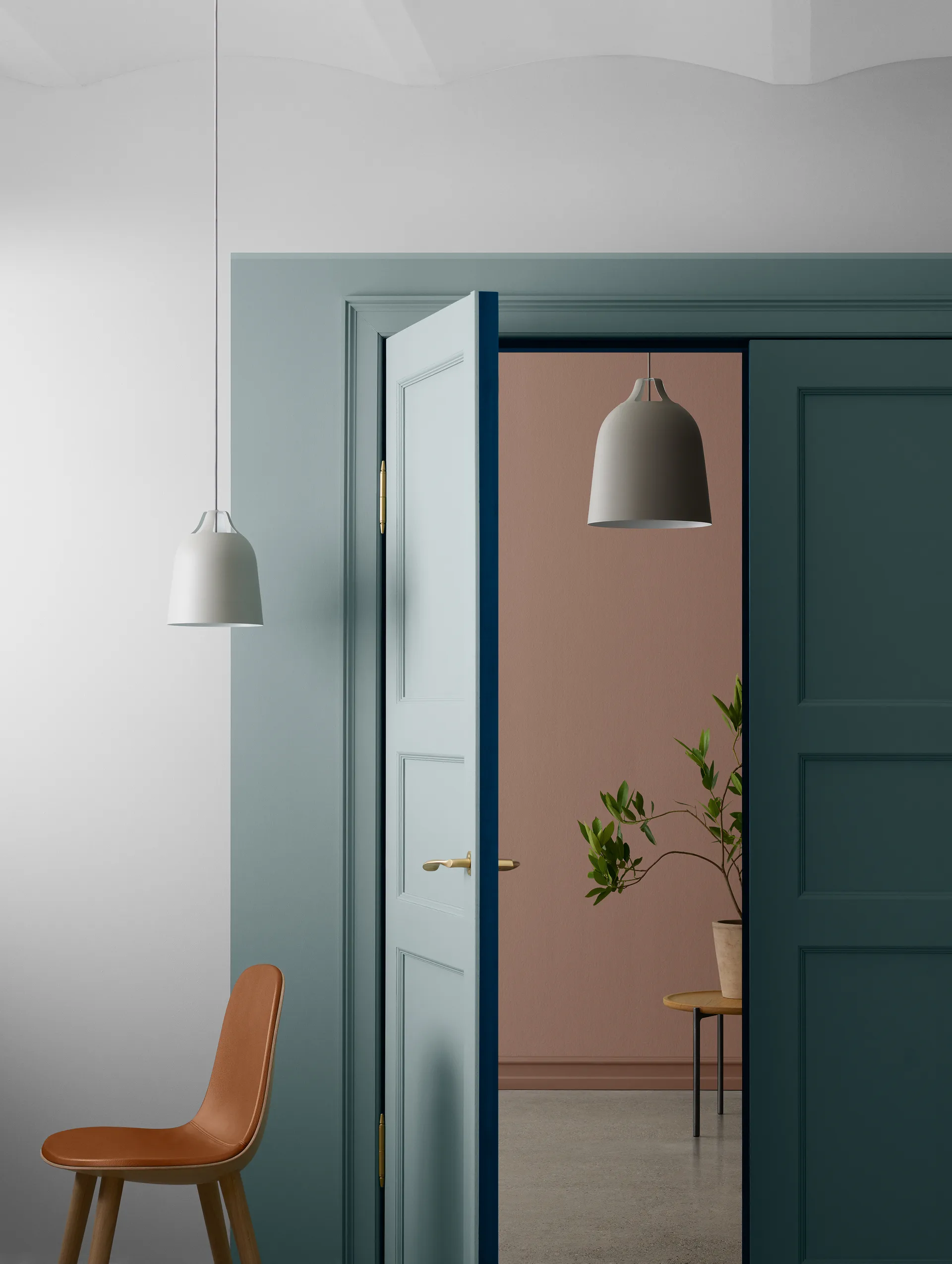 Suspension Clover petit Ø21 cm, Blanc Eva Solo