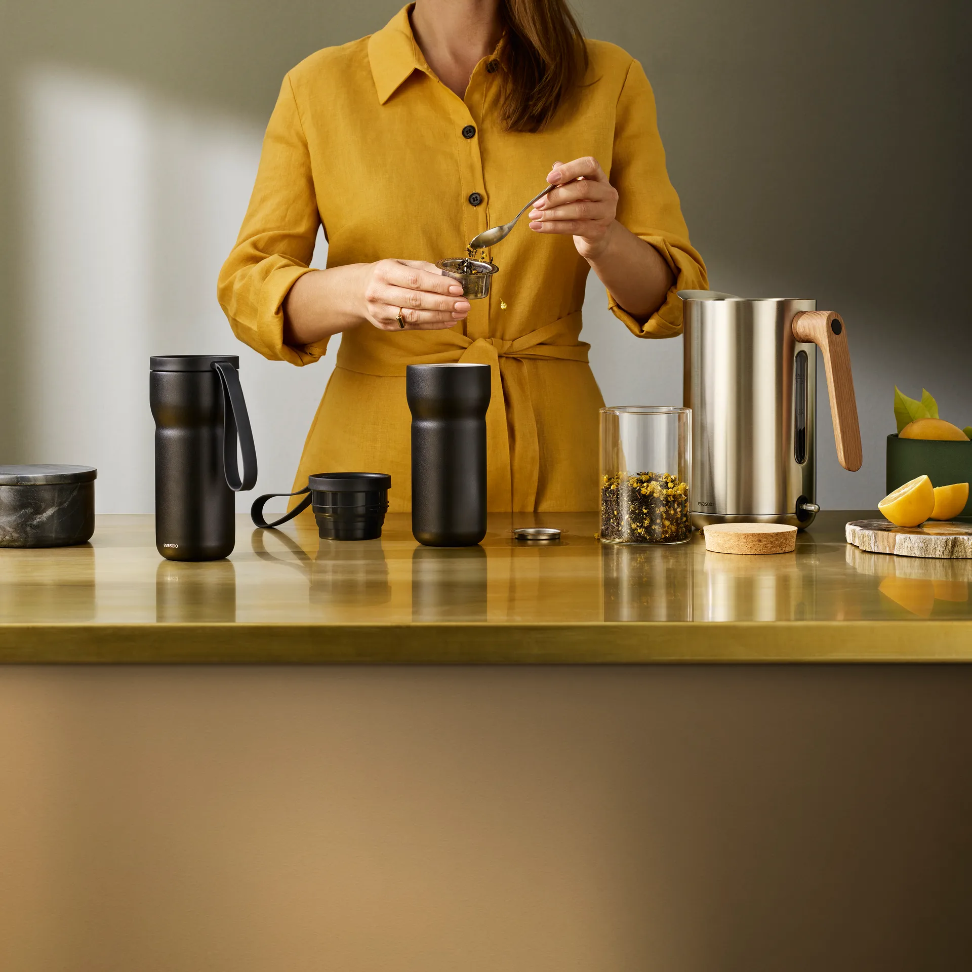 Tasse isotherme Nordic Kitchen, Noir Eva Solo