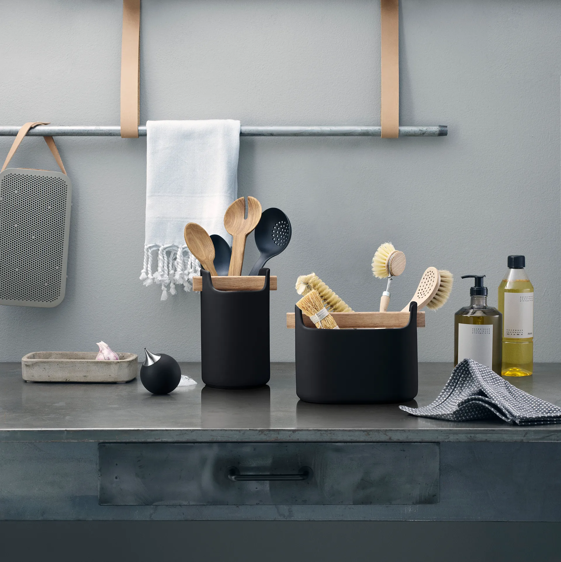Toolbox Eva Solo noir, Haut Eva Solo