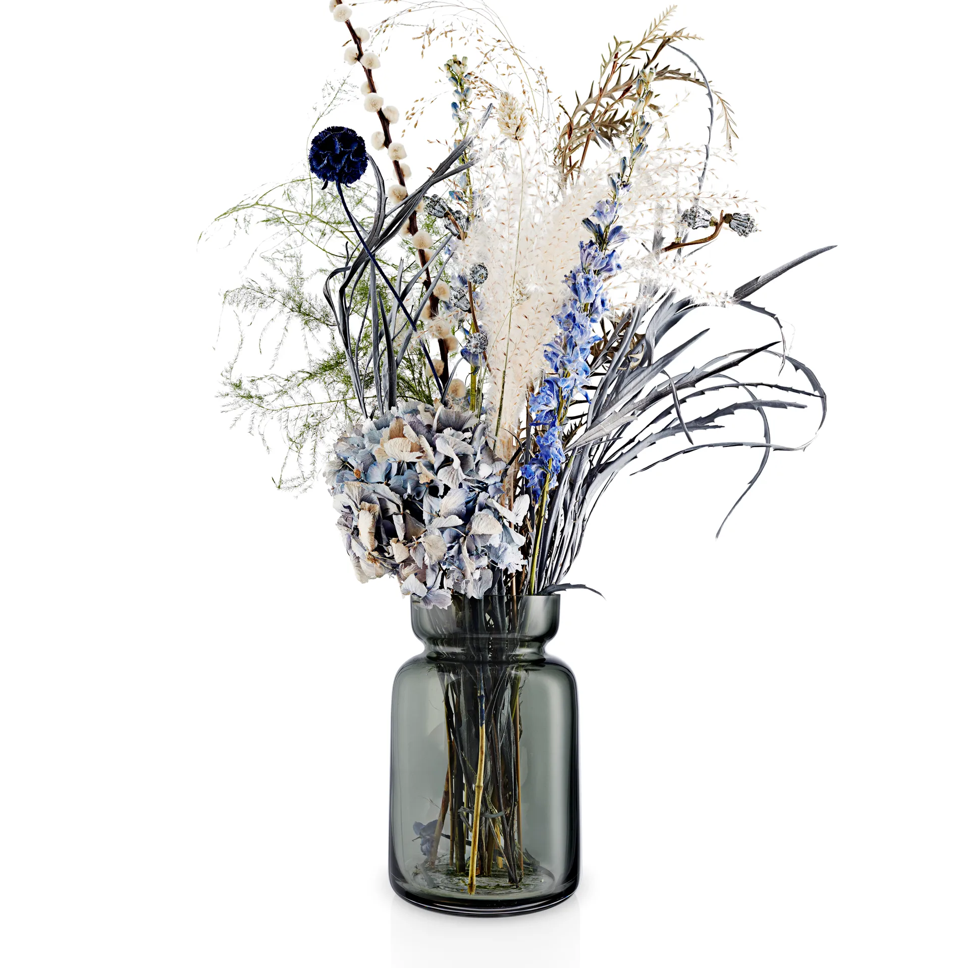 Vase en verre Silhouette smokey grey, 18,5 cm Eva Solo