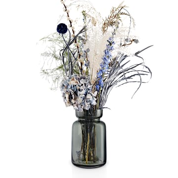 Vase en verre Silhouette smokey grey - 18,5 cm - Eva Solo