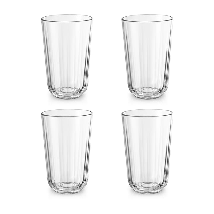 Verre à boire Facet 43 cl, pack de 4 - Transparent - Eva Solo