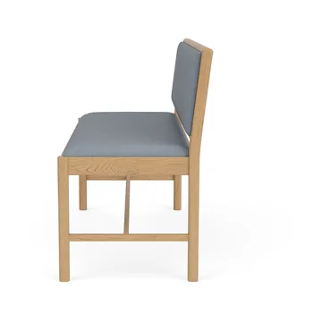 Banc J176 Sønderborg - Chêne laqué-ploegwool blue - FDB Møbler