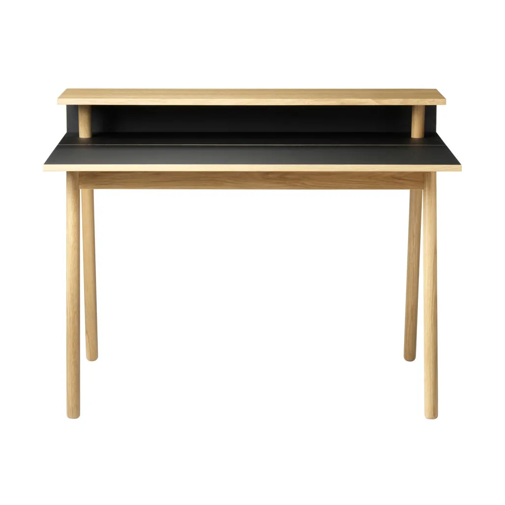 FDB Mbler Bureau C68 Nrrebro Nero-oak nature lacquered