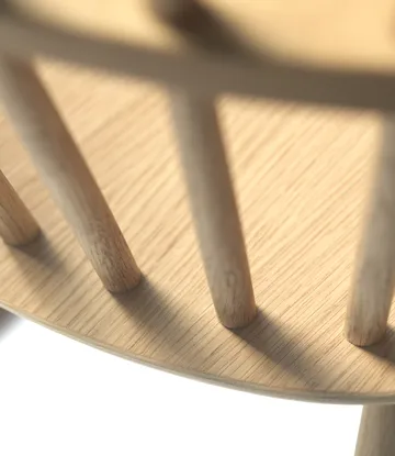 Chaise à bascule J52G - Chêne naturel, huilé - FDB Møbler