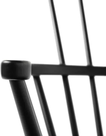 Chaise à bascule J52G - Hêtre RAL 9005 - FDB Møbler