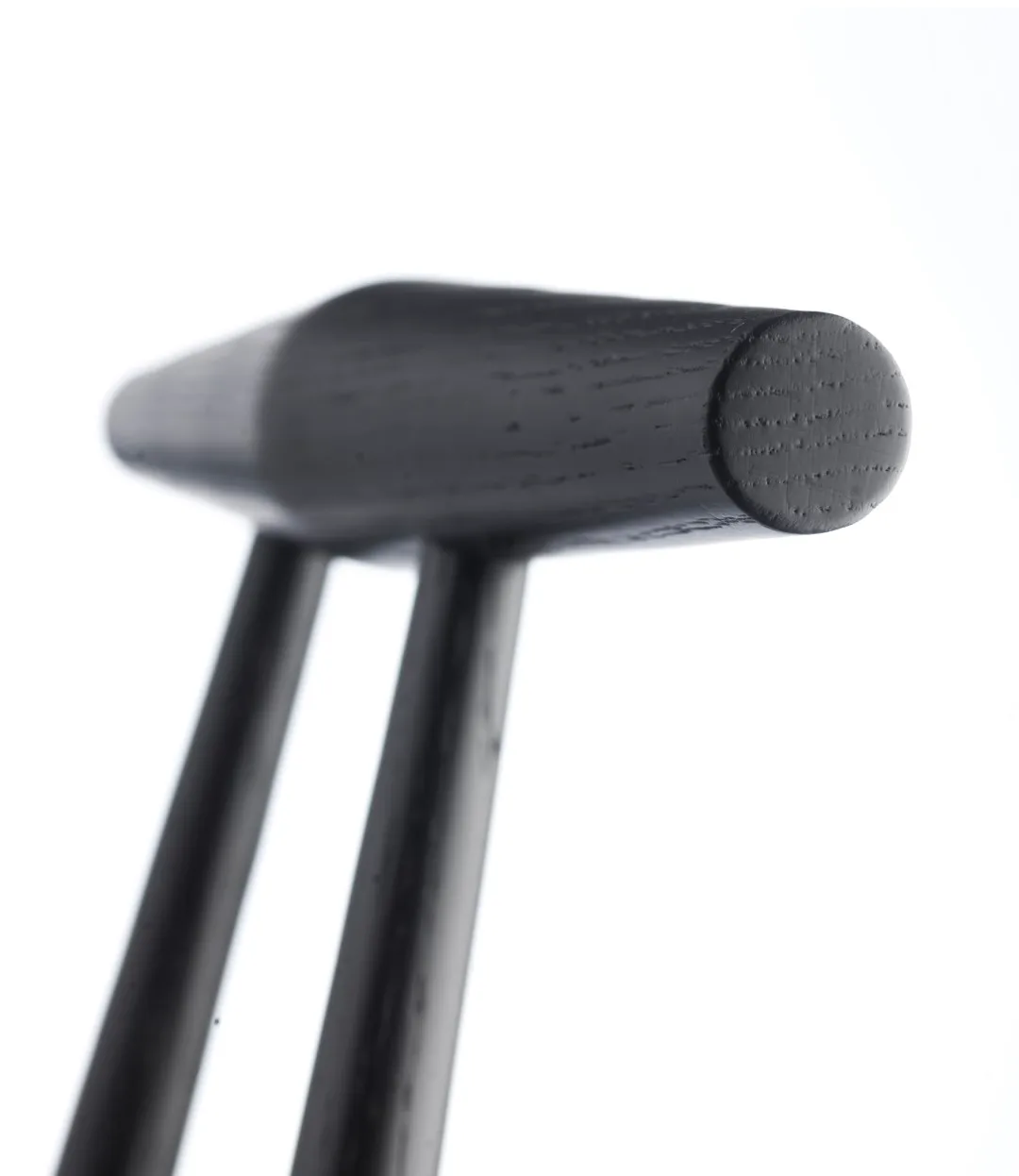 Chaise Anker J157, Oak black lacquered FDB Møbler