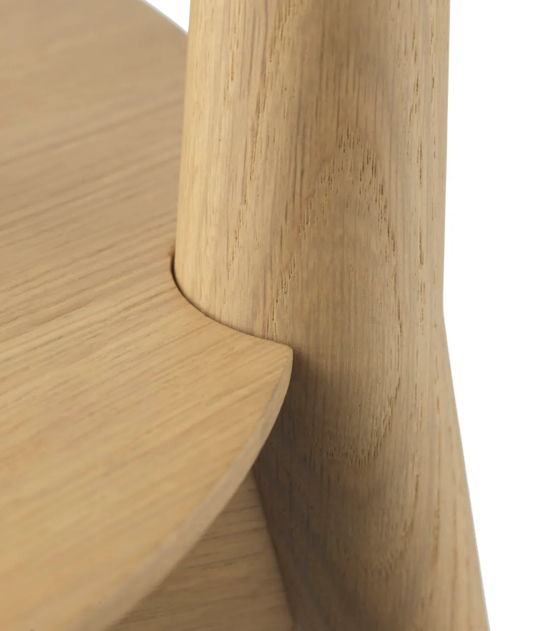 Chaise Anker J157, Oak nature lacquered FDB Møbler