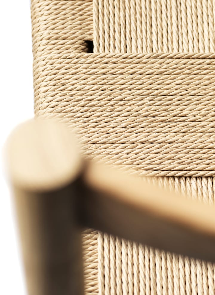 Chaise J178 Lønstrup v2, Oak nature lacquered-papercord FDB Møbler