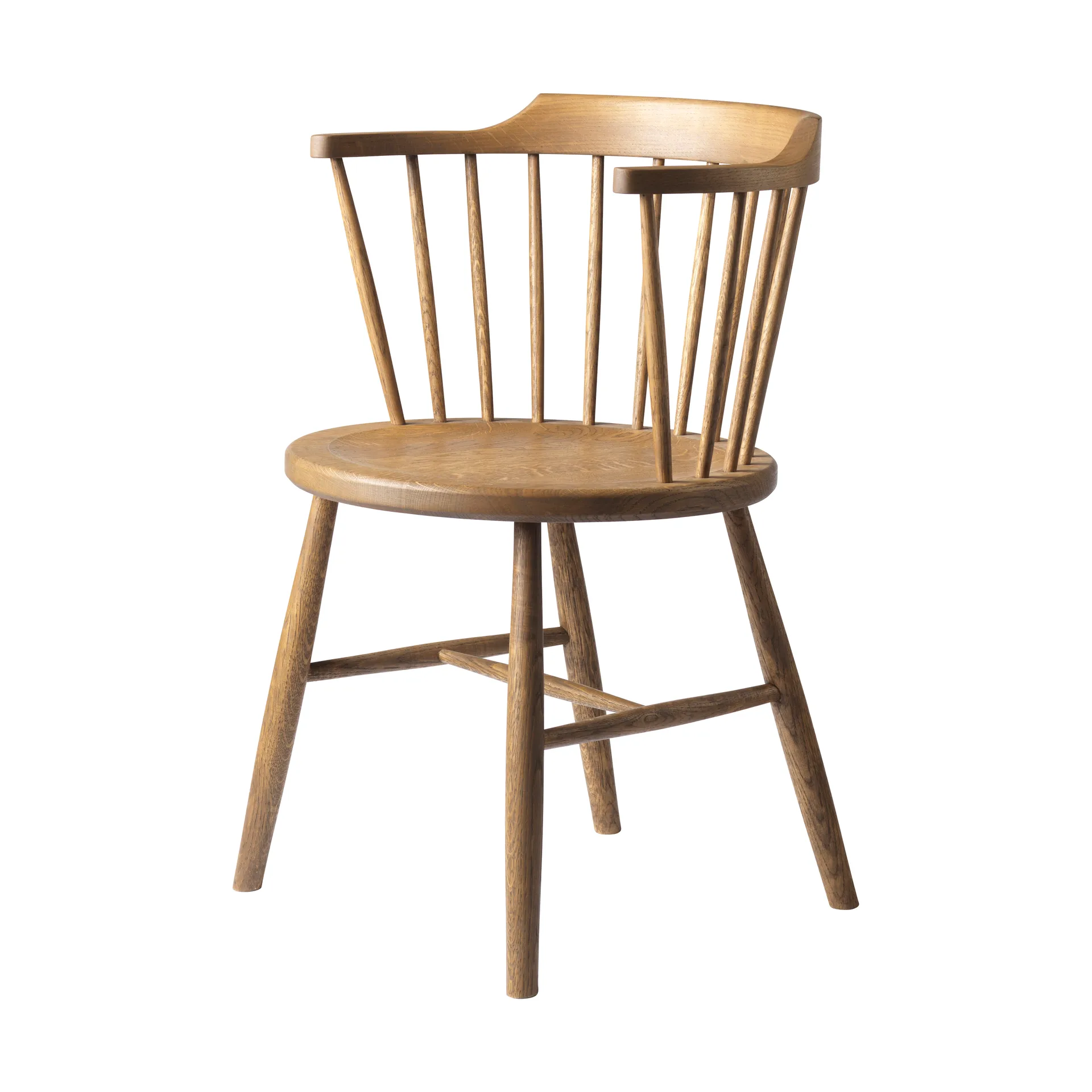 Chaise J18, Oak brown oiled FDB Møbler