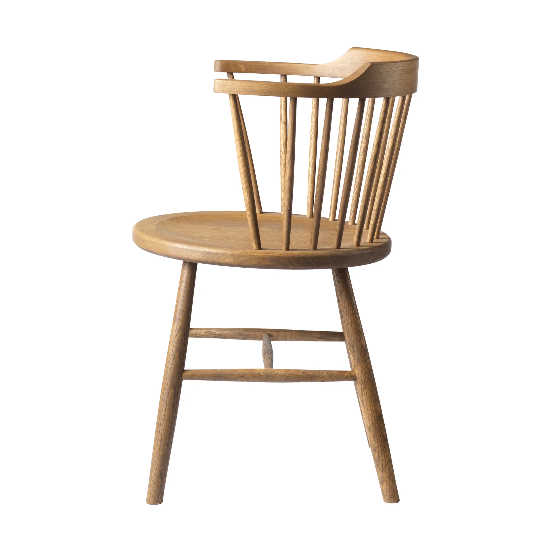 Chaise J18, Oak brown oiled FDB Møbler