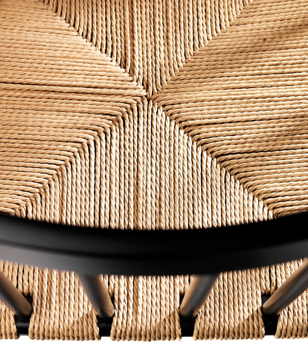 Chaise J80, Beech black painted-nature FDB Møbler