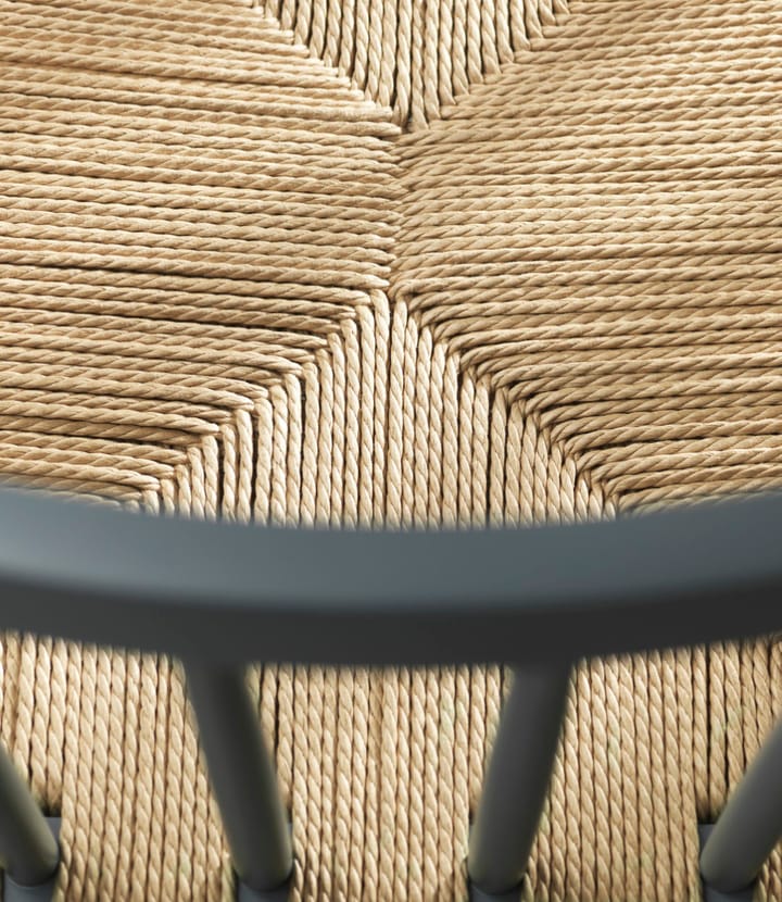 Chaise J80, Beech blue grey painted-nature FDB Møbler