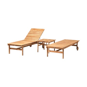 Chaise longue M8 Sammen - Teak-nature oiled - FDB Møbler