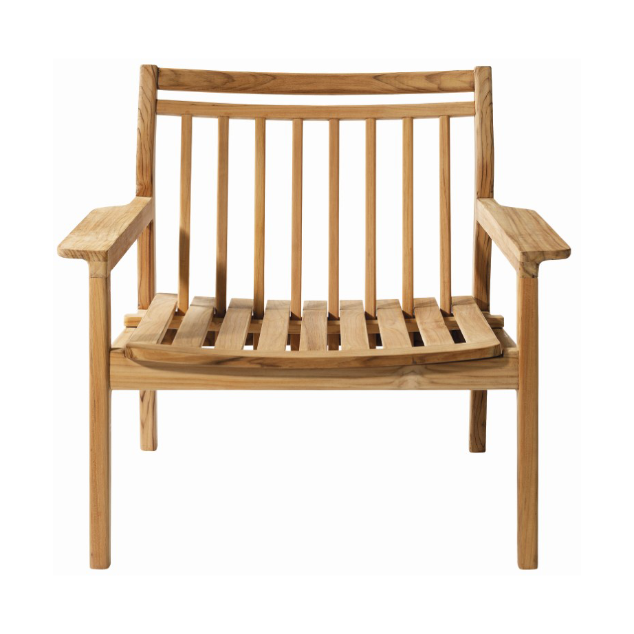 FDB Mobler Chaise lounge M6 Sammen Teak-nature oiled
