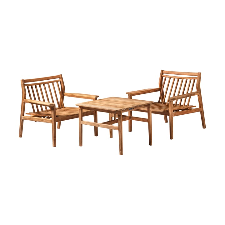 Chaise lounge M6 Sammen, Teak-nature oiled FDB Møbler