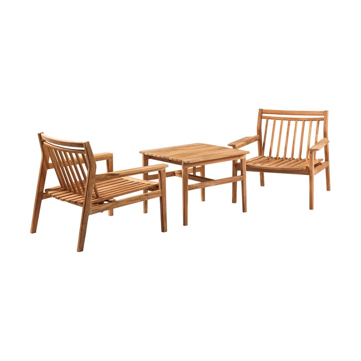 Chaise lounge M6 Sammen, Teak-nature oiled FDB Møbler
