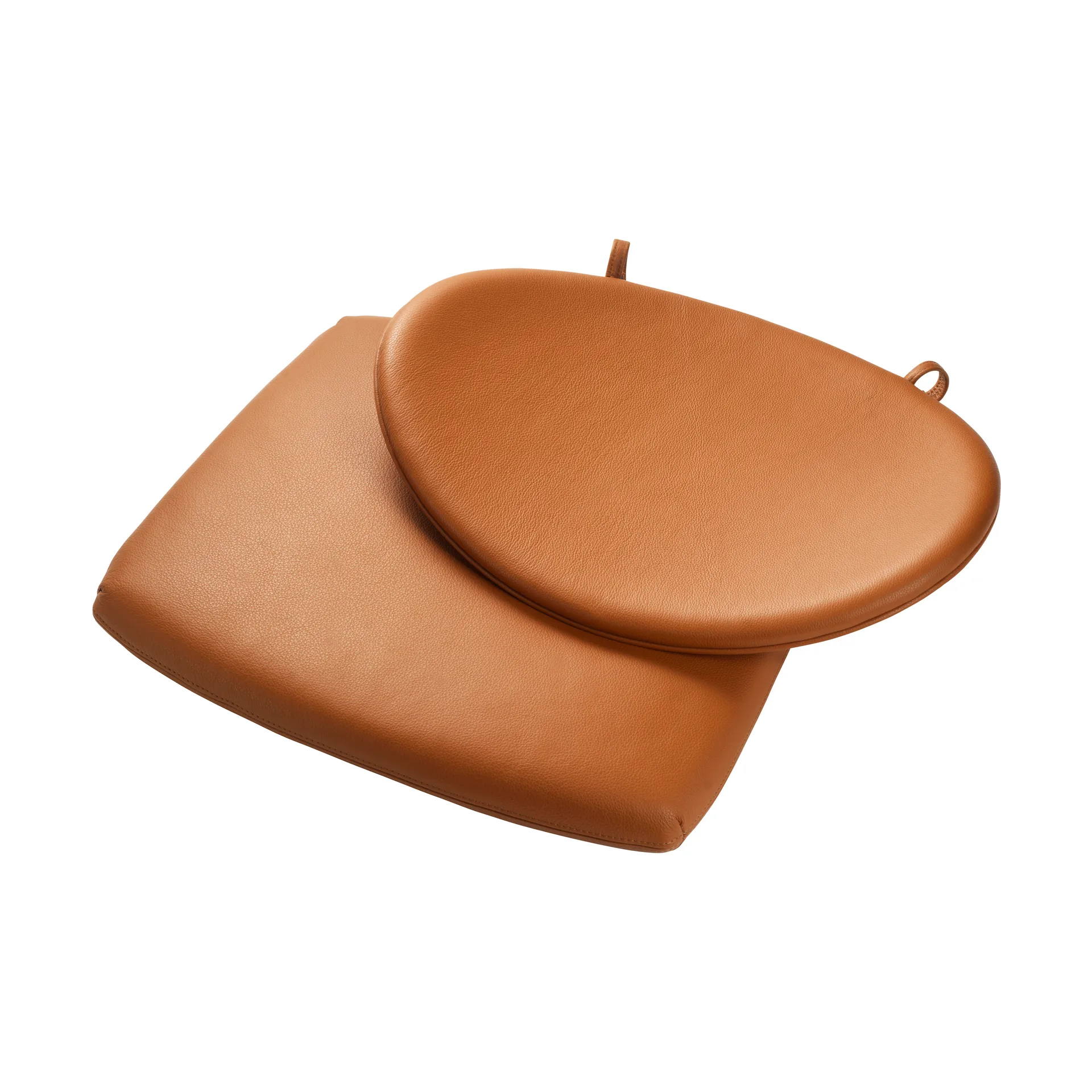 Coussin d'assise J166 Jørna, Cognac leather FDB Møbler