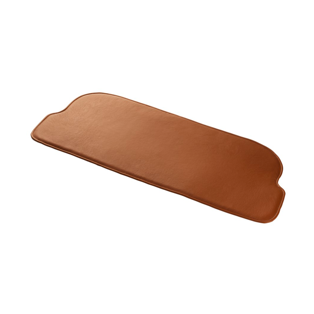 FDB Mobler Coussin d'assise R5 Noje J52D Cognac leather