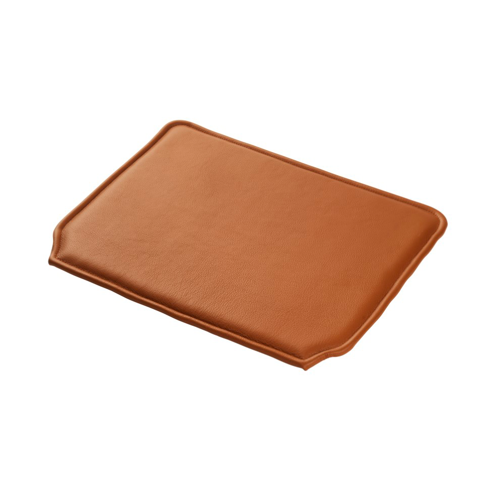 FDB Mobler Coussin d'assise R5 Noje J80 Cognac leather