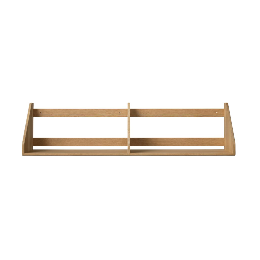 FDB Mbler Étagère B5 21x100 cm Oak nature lacquered