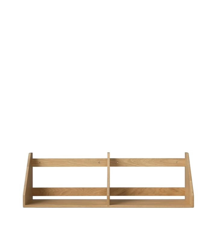 Étagère B5 gloss 5 80x21 cm - Oak nature lacquered - FDB Møbler