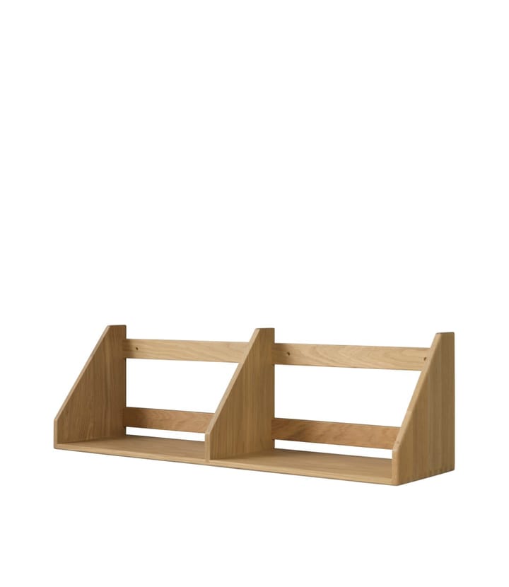 Étagère B5 gloss 5 80x21 cm, Oak nature lacquered FDB Møbler