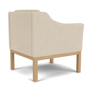 Fauteuil L46 MK155 easy chair - Chêne laqué-tissu beige - FDB Møbler