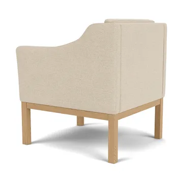Fauteuil L46 MK155 easy chair - Chêne laqué-tissu beige - FDB Møbler