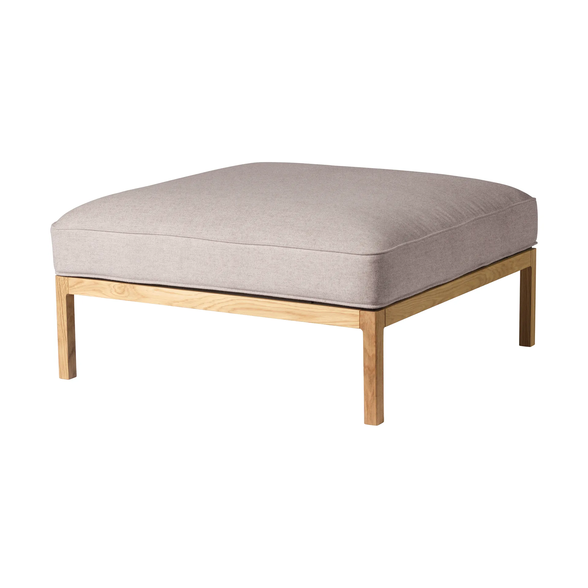 Module de canapé L37 7-9-13 pouf 90 cm, Stone-lacquered oak FDB Møbler