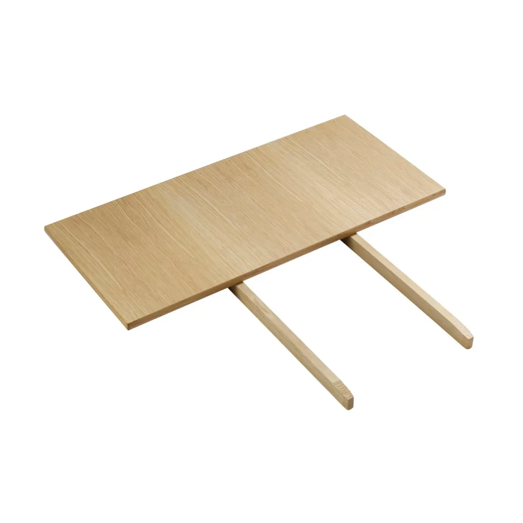 Plateau d'extension C35, 82x37 cm oak nature-oak nature lacquered FDB Møbler