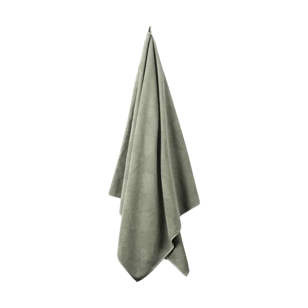 FDB Mbler Serviette de plage R33 Kirkeby Sea spray | Design Scandinave | Serviettes de bain | Vert