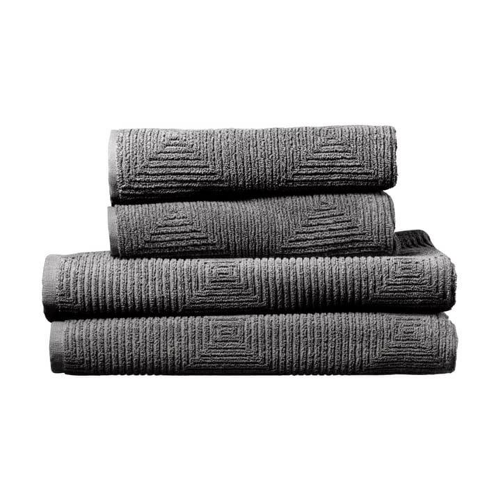 Set de serviettes R33 Kirkeby 4 pièces - Granite gray - FDB Møbler