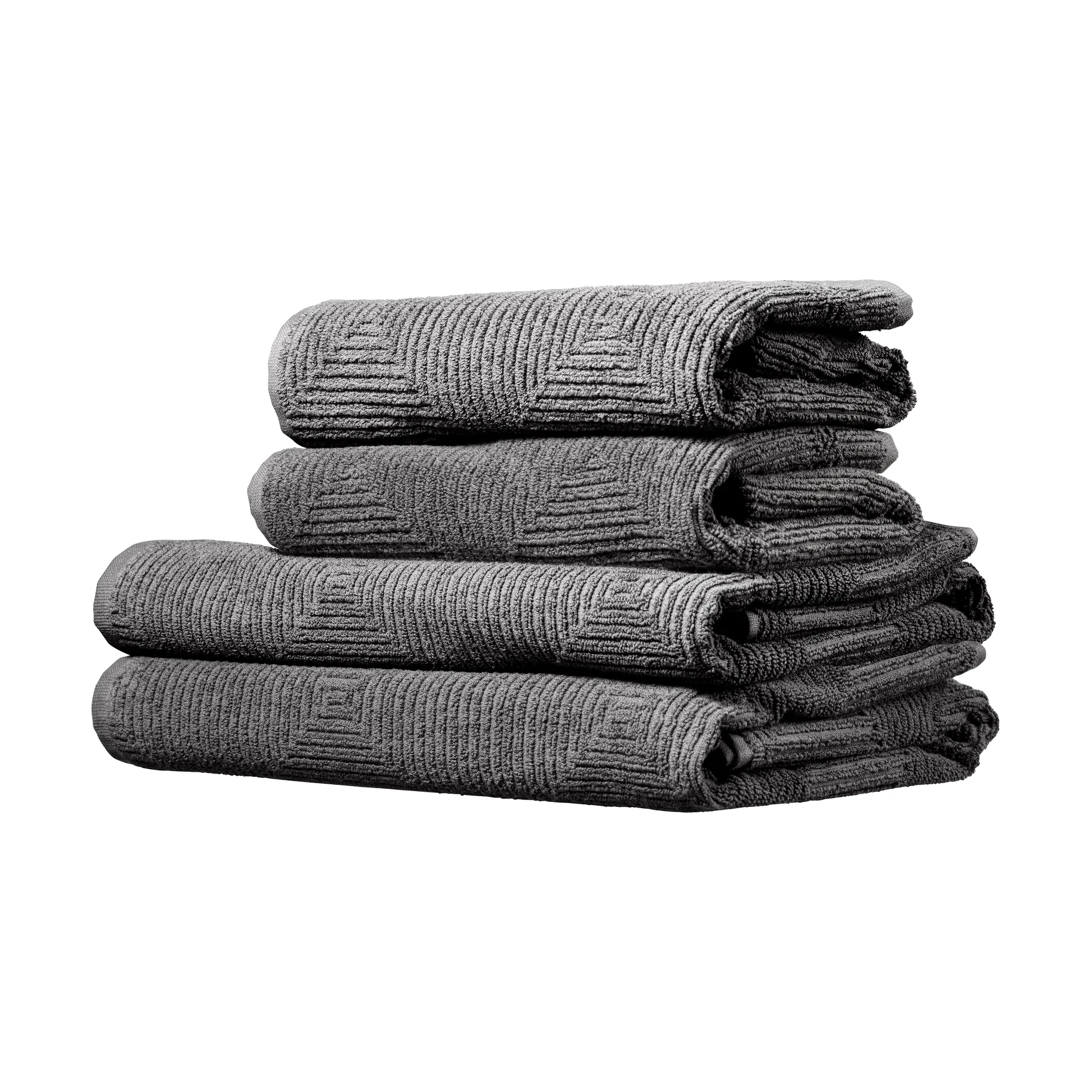 Set de serviettes R33 Kirkeby 4 pièces, Granite gray FDB Møbler