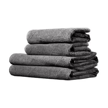 Set de serviettes R33 Kirkeby 4 pièces - Granite gray - FDB Møbler